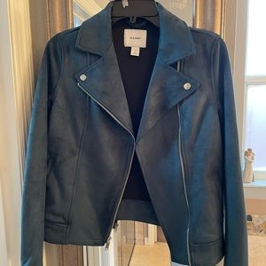 Faux Suede Jacket